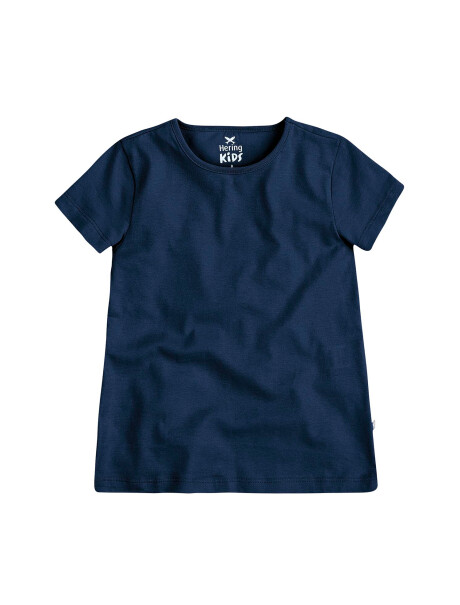 CAMISETA BÁSICA INFANTIL AZUL