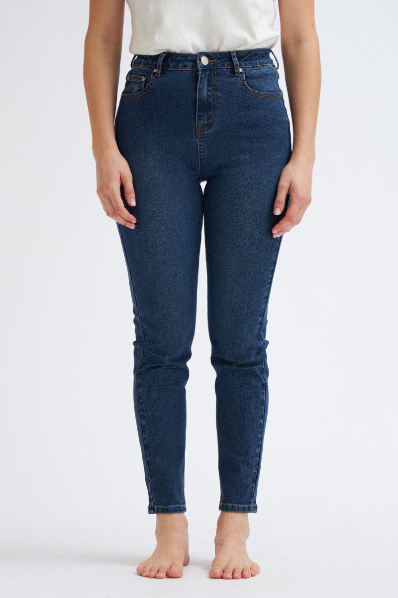 Pantalón de jean skinny Azul medio