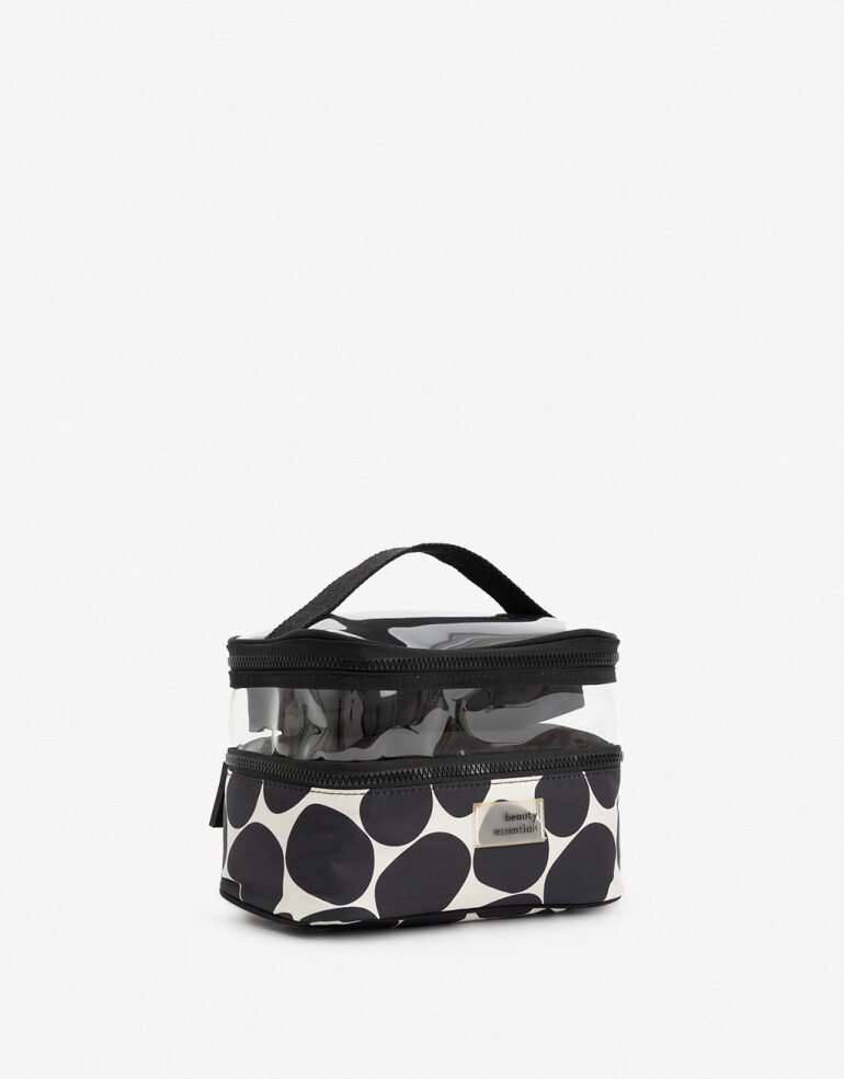 Porta Cosméticos Set De Portacosméticos - Estampado Lunares