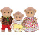 Sylvanian Families Familia De 3 Monitos Sylvanian Families Familia De 3 Monitos