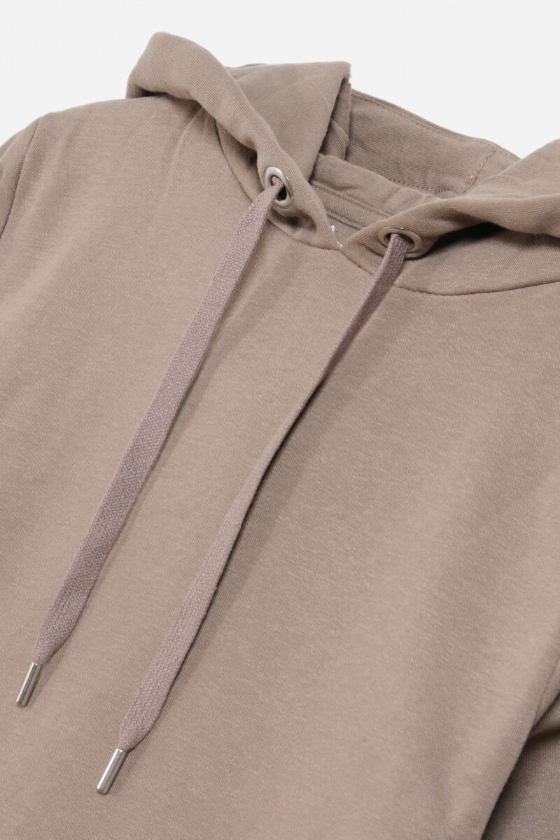 Hoodie colores cremas CHOCOLATE