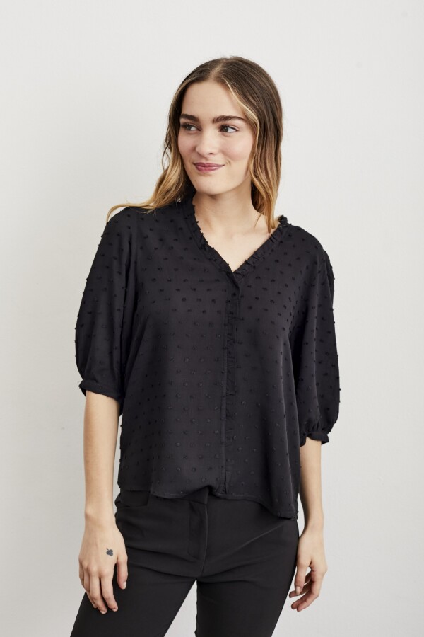 Blusa Plumeti Negro