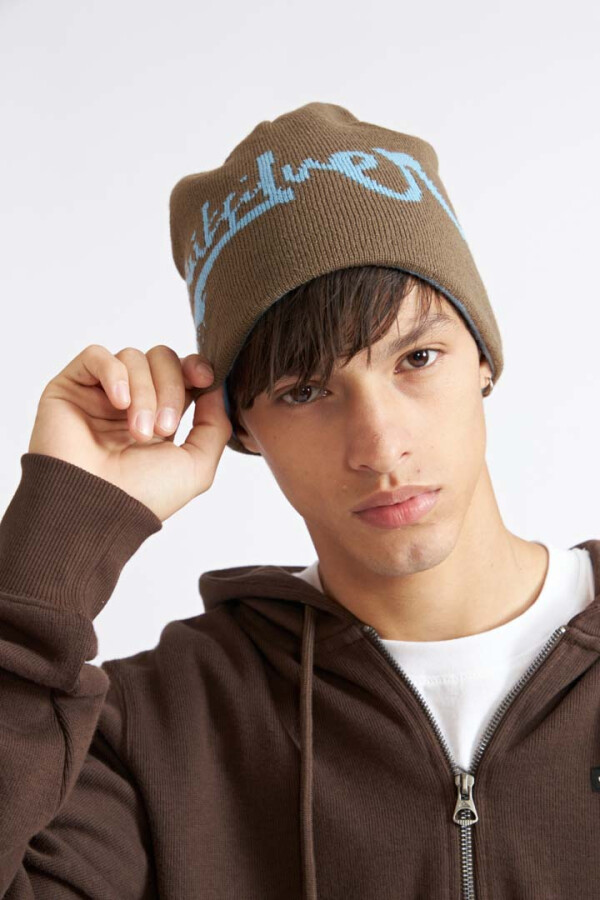 Quiksilver Gorro reversible de invierno LOGO Hombre - Multicolor Multicolor