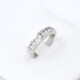 Anillo En Oro 18K Blanco Y Brillantes Anillo En Oro 18K Blanco Y Brillantes