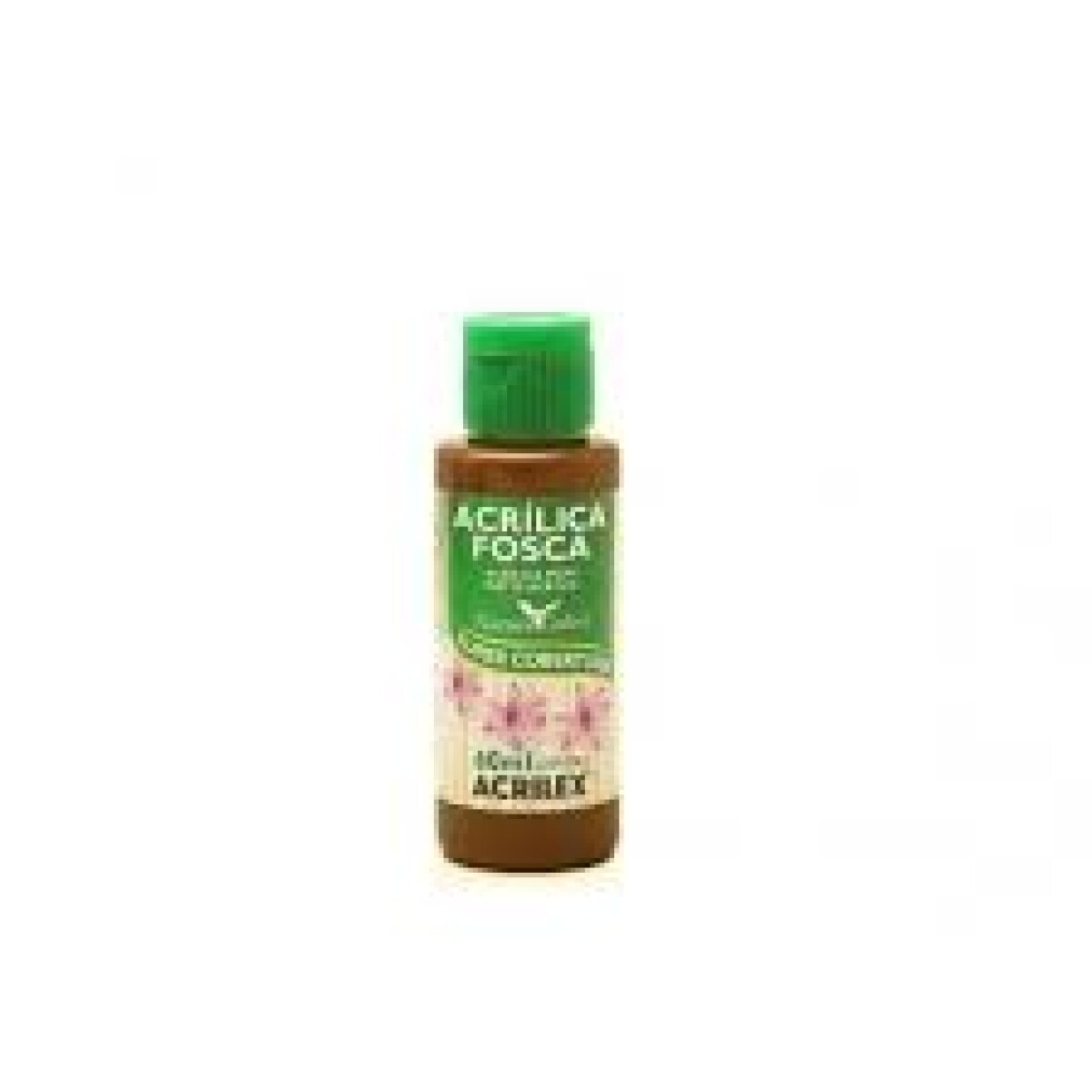 Pintura Acrílica Acrilex Mate 60 ml (Tonos Rojos y Marron) - 526 Marron Oscuro 