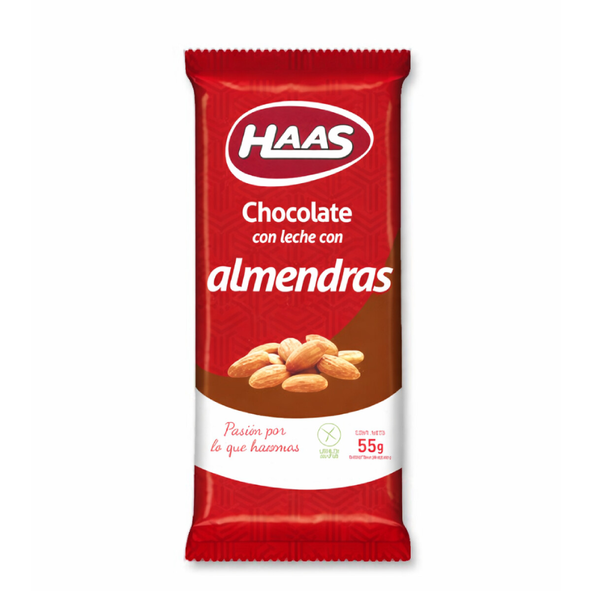 Tableta de Chocolate Haas Almendras 120g 