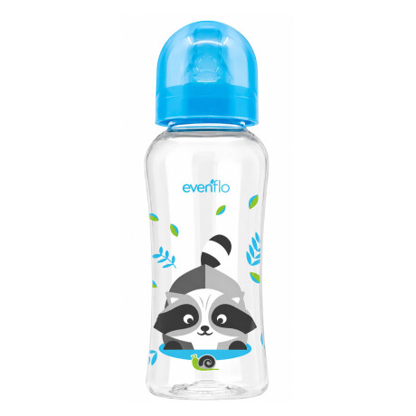 Mamadera Evenflo Forest Bebés 3-12M 240Ml Tetina Flujo Medio Azul