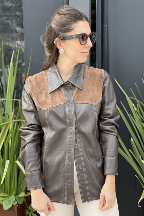 Camisa rafa Chocolate