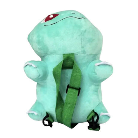 Mochila Peluche oficial Pokémon - Bulbasaur + Sobre Mochila Peluche oficial Pokémon - Bulbasaur + Sobre