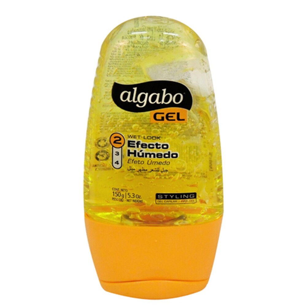 ALGABO GEL FIJADOR EFEC HUMEDO AMARILLO única