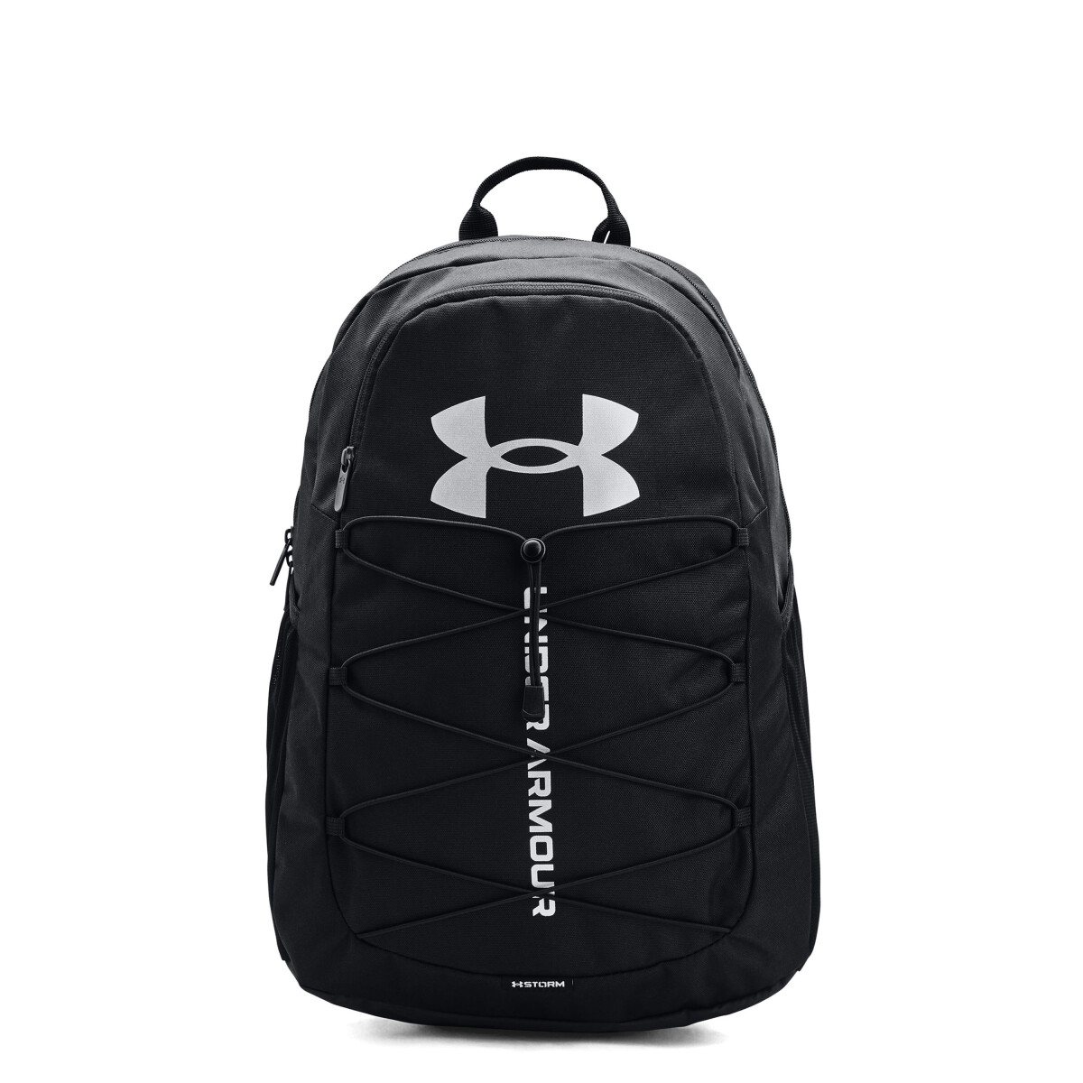 Mochila Under Armour Hustle Sport - Negro - Blanco 