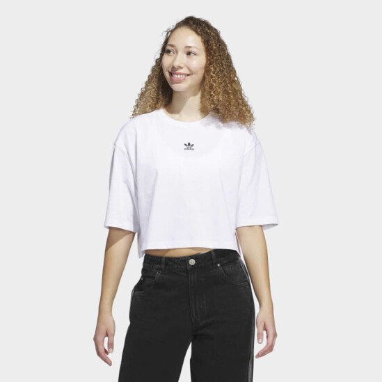 Remera Adidas Essentials Blanco