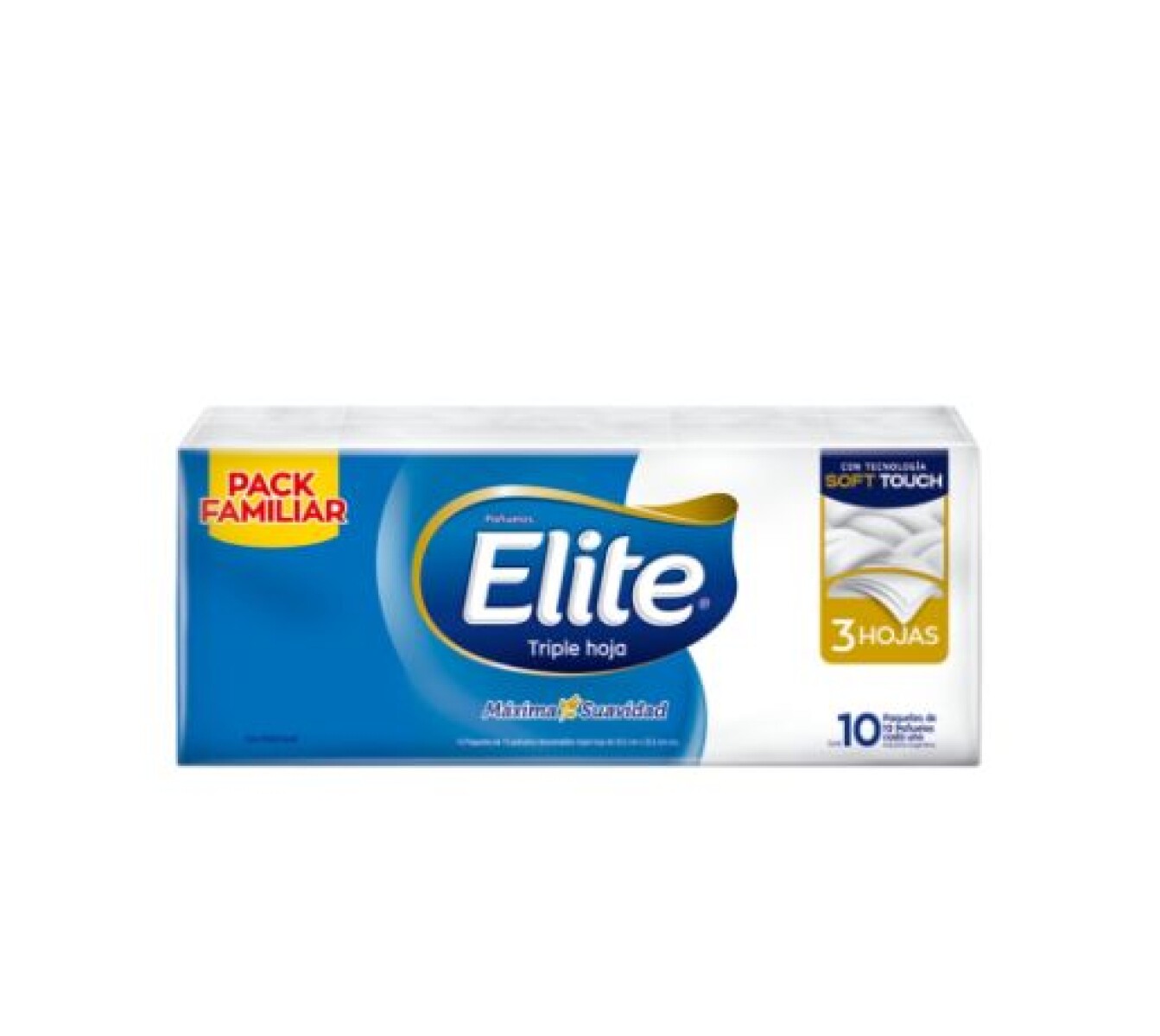 Elite Pañuelos Desechables 10 Unidades – Prácticos y Portátiles