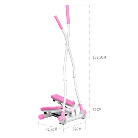 Escaladora Twist stepper con manubrio S085 Rosa