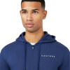 Campera Castore Zip Through Azul