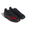 Championes Adidas Fútbol Deportivo II de Niños - HP2512 Negro-rojo