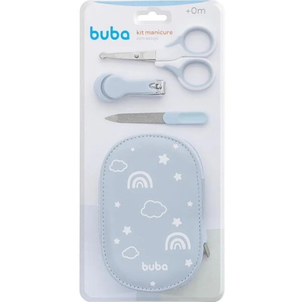 Set Neccesaire manos uñas BUBA celeste