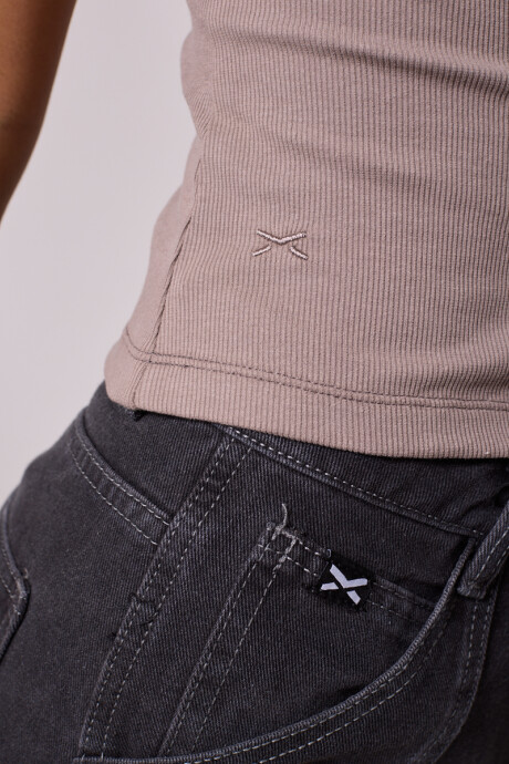 TOP SELENE DIXIE Taupe