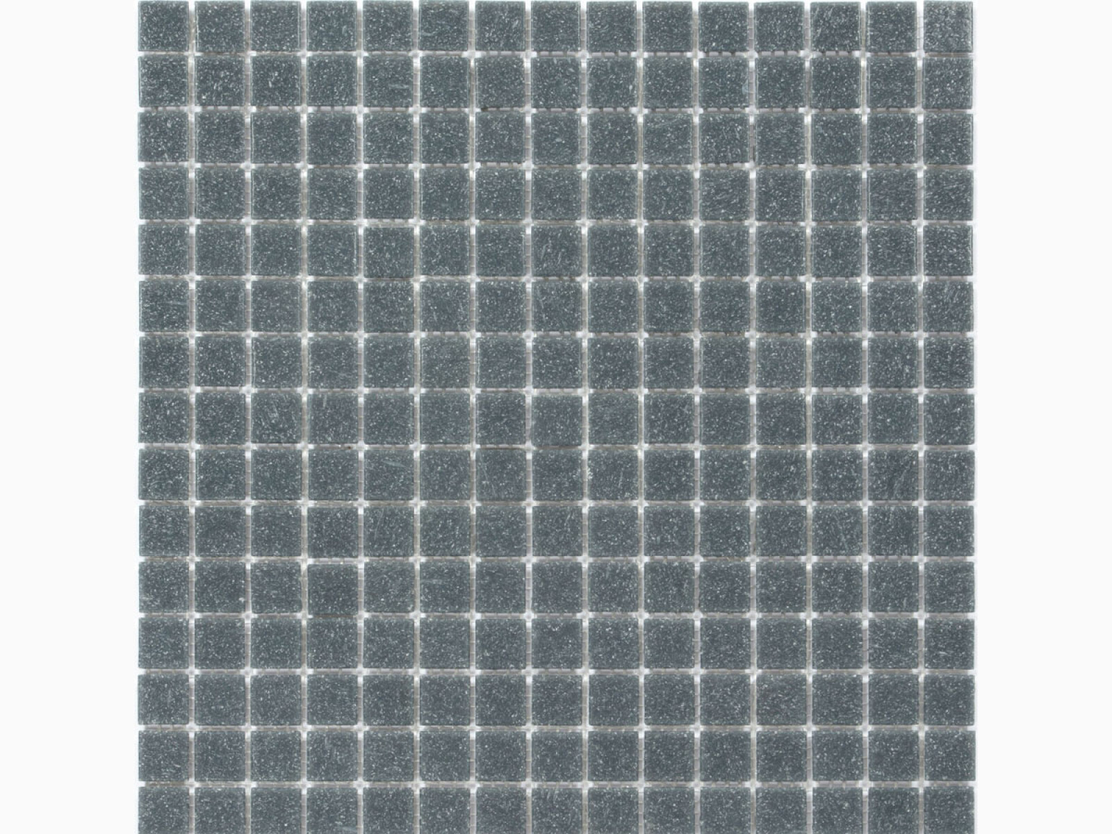 PASTILLA PARA PISCINA O DECORADOS DE VIDRIO GRIS OSCURO MALLA 32X32 CHIP 2X2 VENTA POR MALLA 