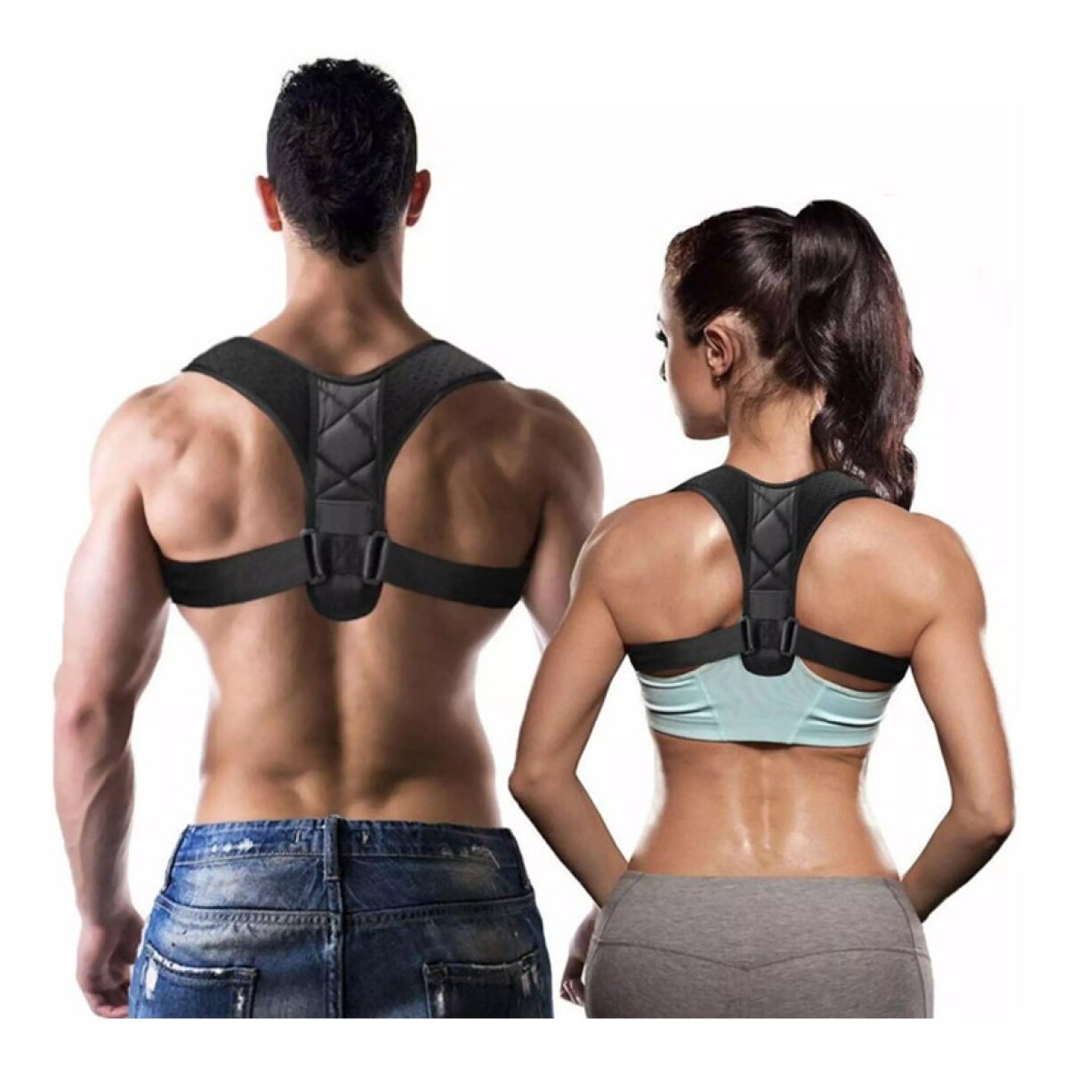 Faja Ortopedica Corrector Postura Lumbar Espalda Trabajo 