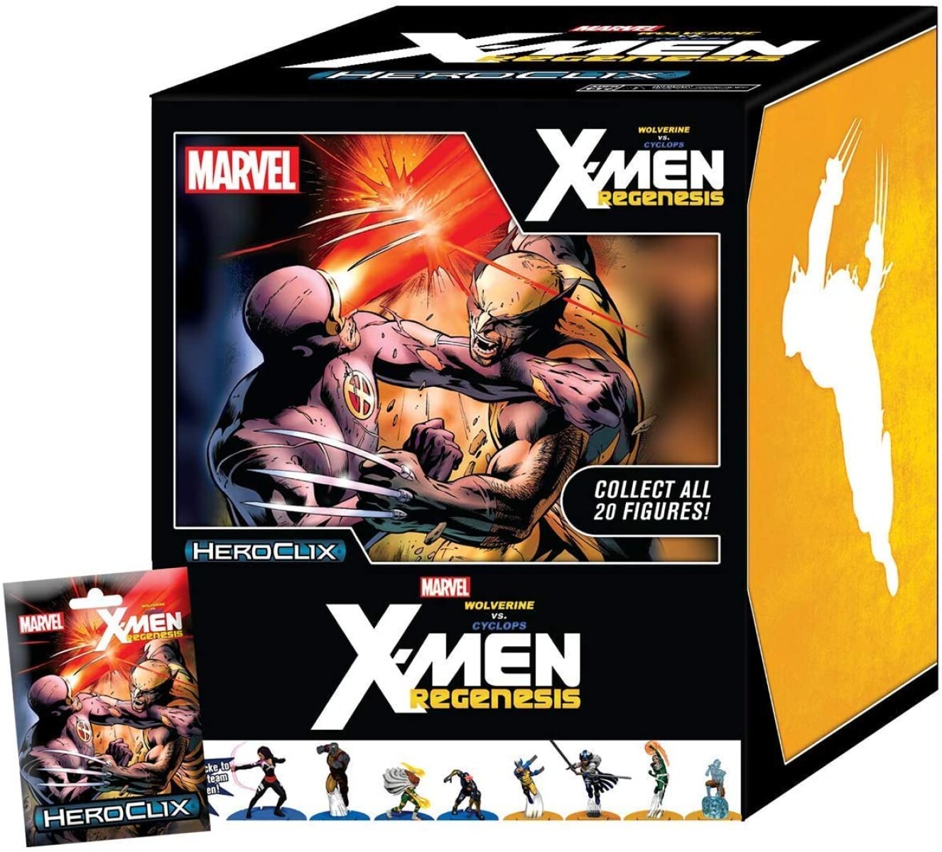 Marvel HeroClix: Wolverine vs. Cyclops X-Men Regenesis Gravity Feed 