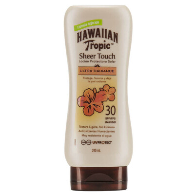 Protector Solar Hawaiian Tropic Sheer Touch Spf 30. 240 Ml. Protector Solar Hawaiian Tropic Sheer Touch Spf 30. 240 Ml.