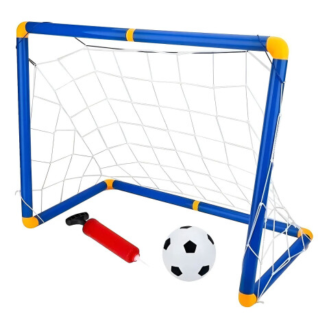 OUTLET Arco de fútbol con pelota, inflador y malla Outlet Arco De Fútbol Con Pelota, Inflador Y Malla