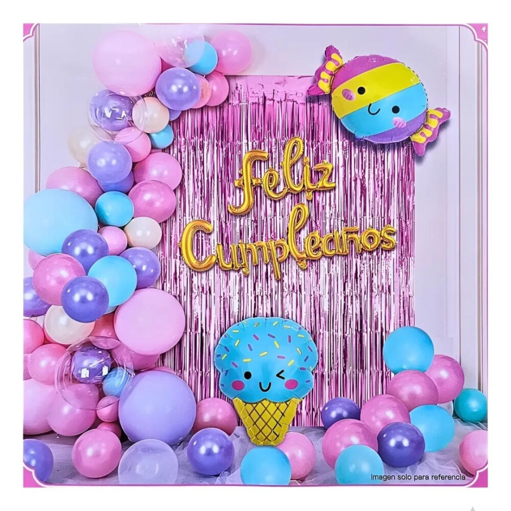 Set De Globos Para Decoración, Tema Dulce Set De Globos Para Decoración, Tema Dulce