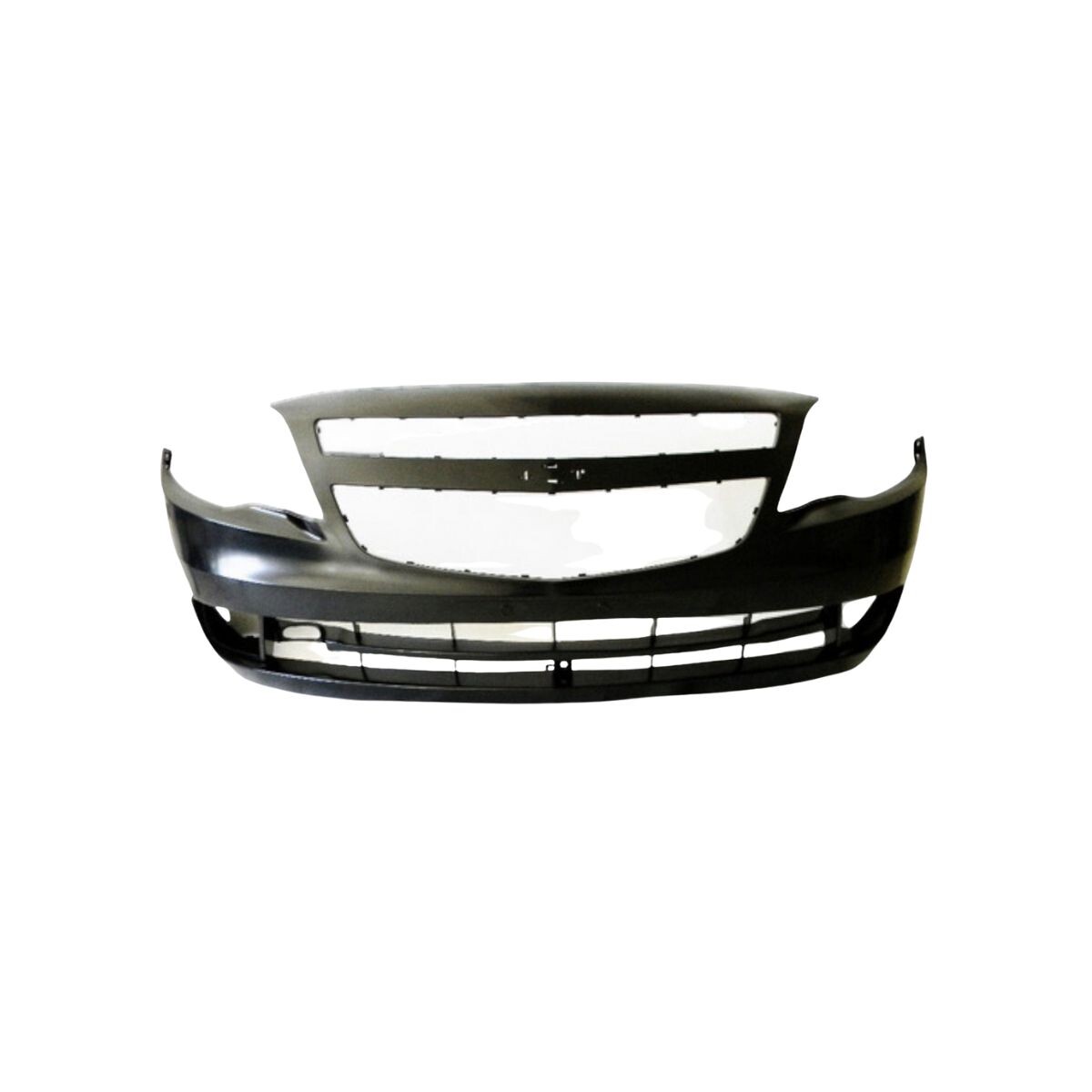 PARAGOLPE DELANTERO NEGRO LISO 