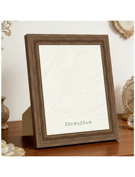 PORTARRETRATO MDF 20X25CM TEXTURADA RUSTICA Y GRIS PORTARRETRATO MDF 20X25CM TEXTURADA RUSTICA Y GRIS