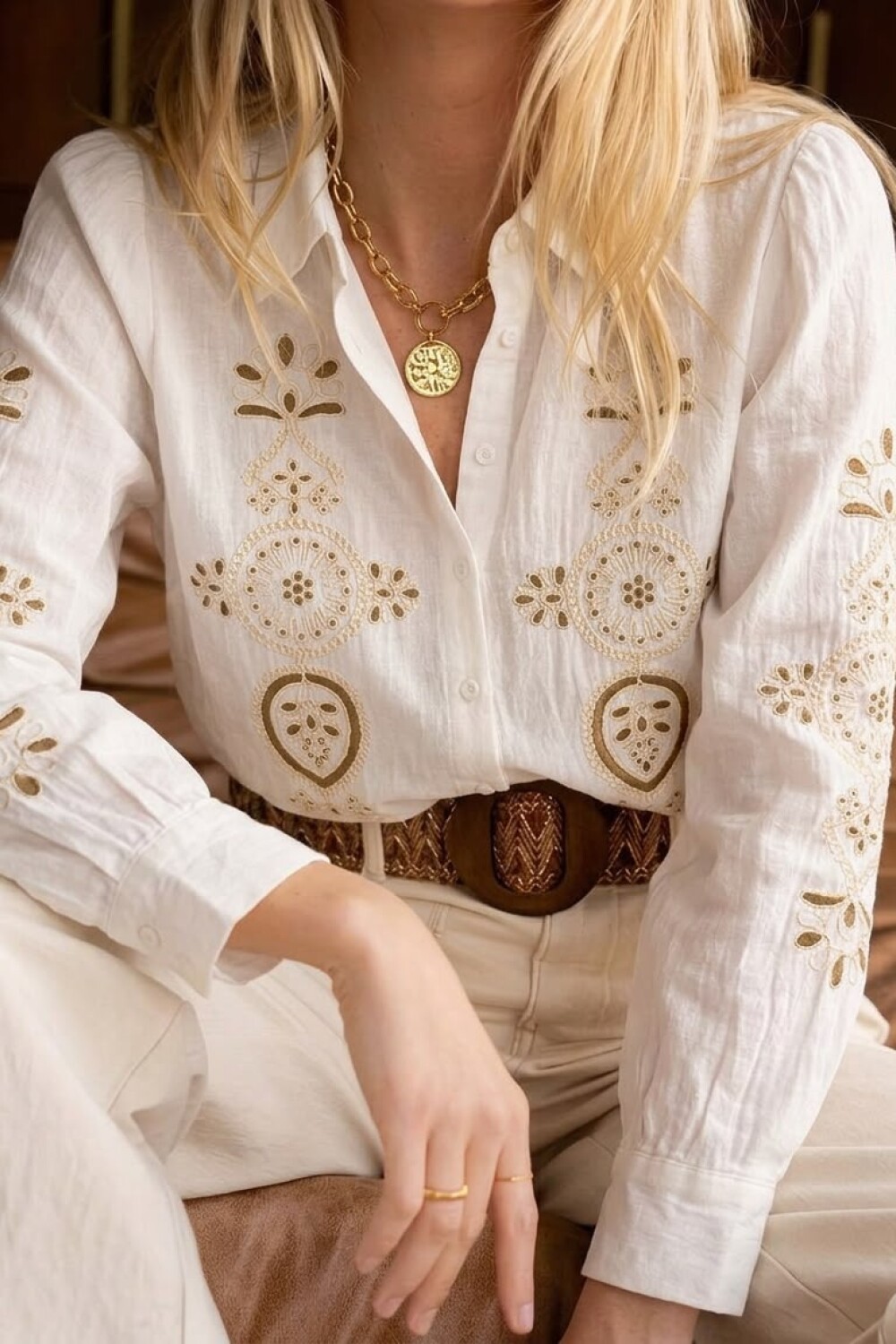 Camisa Naiomi Blanco