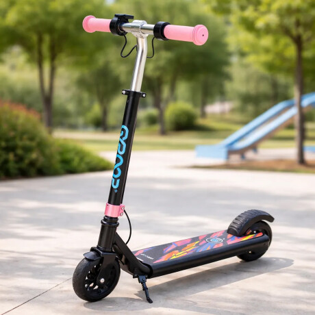 Monopatín Eléctrico Niños Gyroor H31 55kg 150W RGB 16km/h BT Rosa