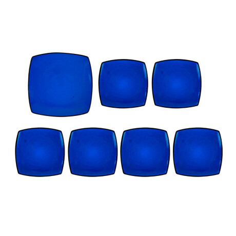 Juego de vajilla cuadrado 7 piezas Juego de vajilla cuadrado 7 piezas