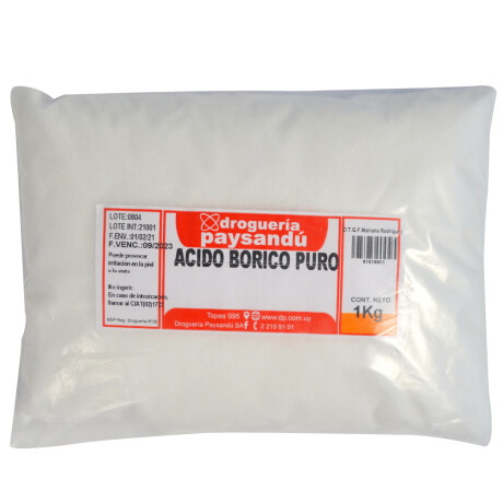 Ácido Bórico 1 Kg