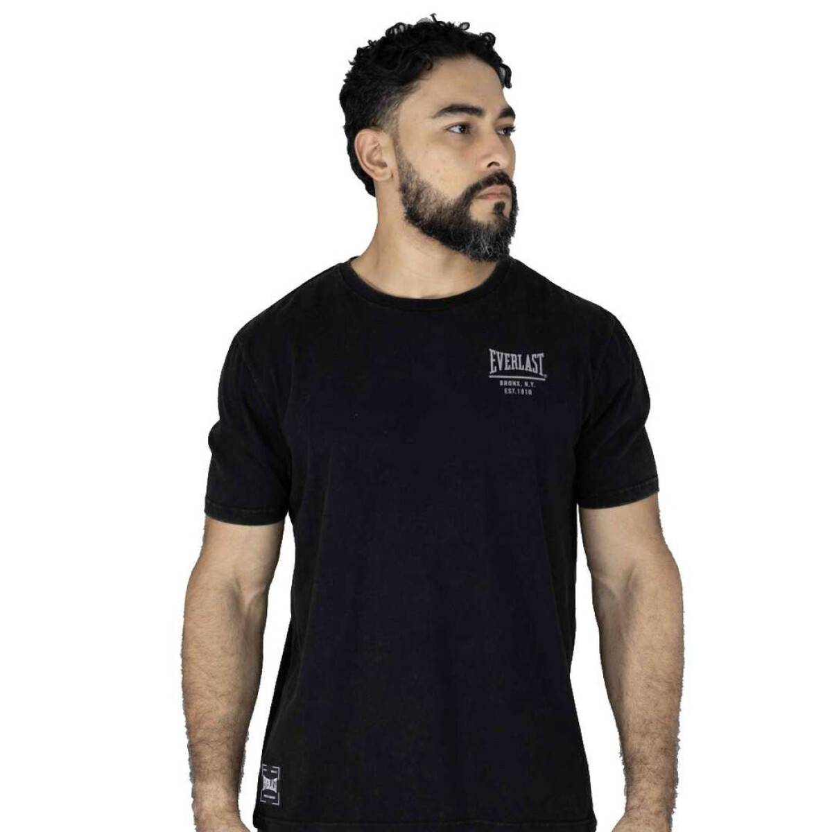 TSHIRT MEN COTT/POLY EVERLAST GREATNESS BR M6 S - BLACK 