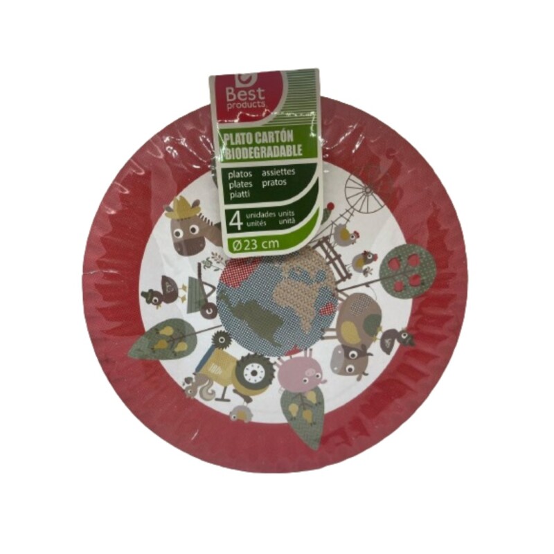 Plato 23Cm Diseño Granja JUIN PLATO LLANO DISEÑO GRANJA 23CM
