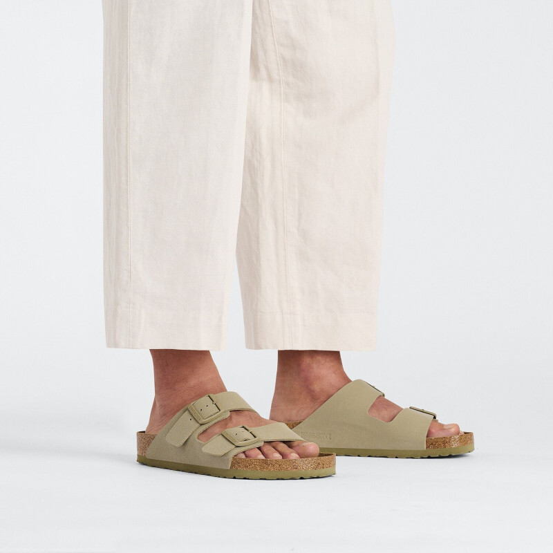 Sandalias Birkenstock Arizona Bf Faded Khaki Sandalias Birkenstock Arizona Bf Faded Khaki