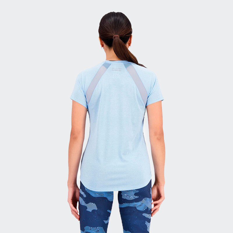 Remera New Balance Impact Run Azul
