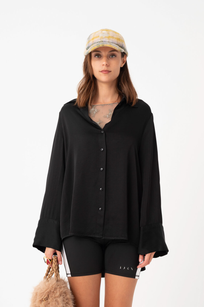 CAMISA BASIC FIT Negro