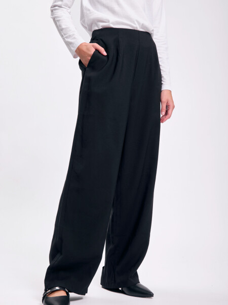 Pantalón formal negro Negro