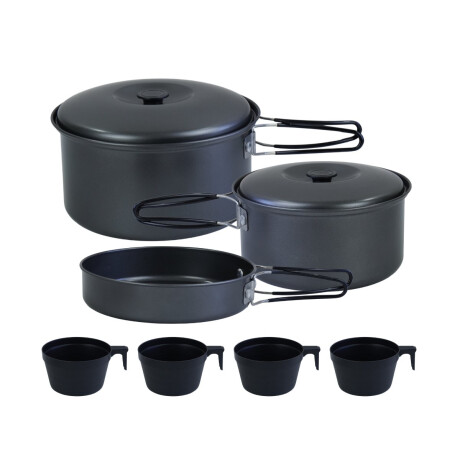 Juego de ollas para camping Juego de ollas para camping