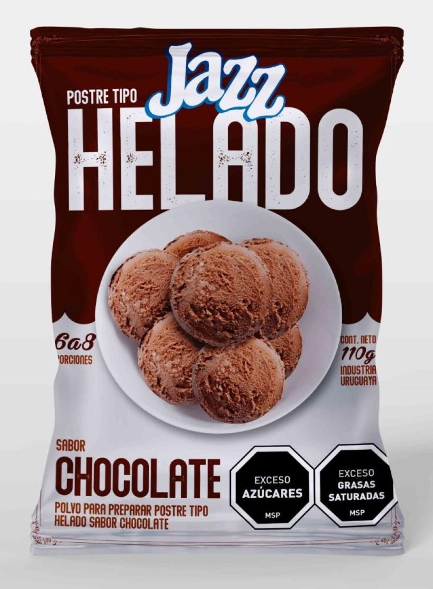 HELADO POLVO JAZZ 110G CHOCOLATE 