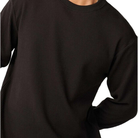 Remera Rip Curl Premium Surf Waffle Negro