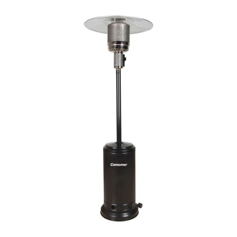 Estufa para Patio Consumer a Gas Negro Estufa para Patio Consumer a Gas Negro