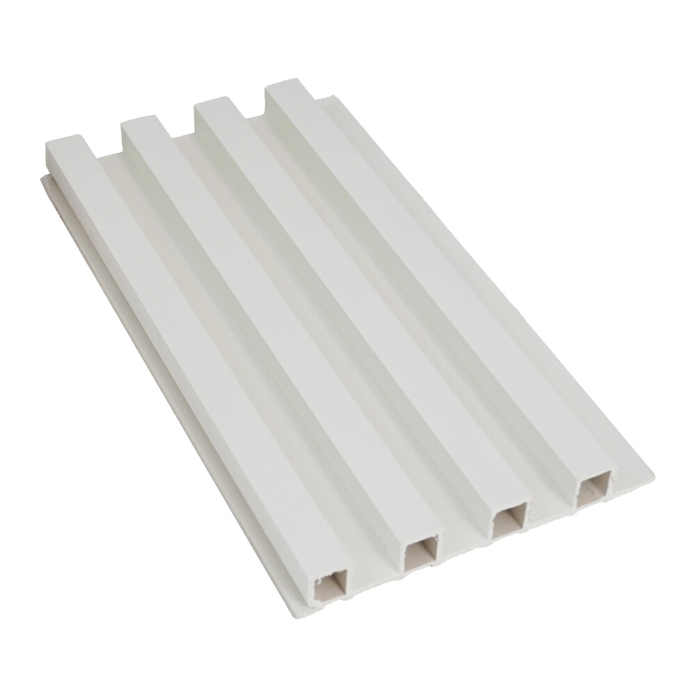 REVESTIMIENTO WPC INTERIOR HABITARE MODELO WHITE 85030-02B2 / 2900X160X24mm Revestimiento Wpc Interior Habitare Modelo White 85030-02b2 / 2900x160x24mm
