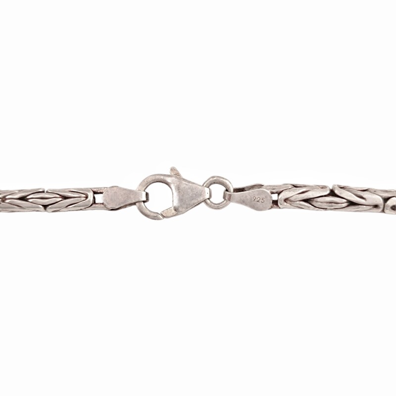 Cadena bizantina - Plata 925 - Sin Piedra - CD3322 Sinpiedra