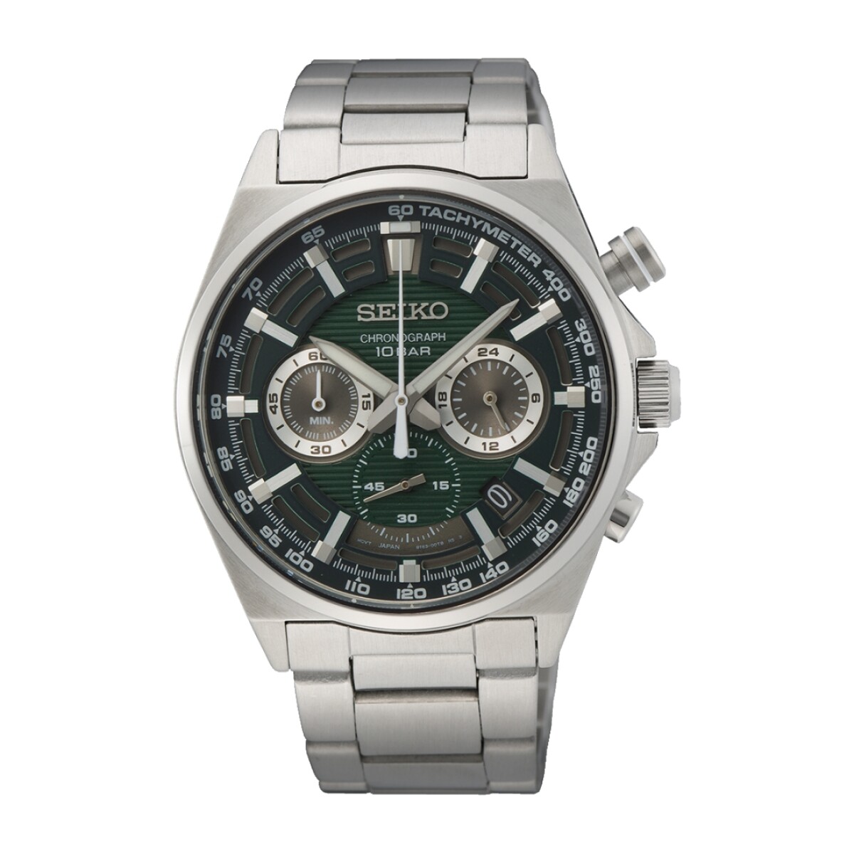 Reloj Seiko Ssb405p1 Para Hombre Con Correa De Acero 