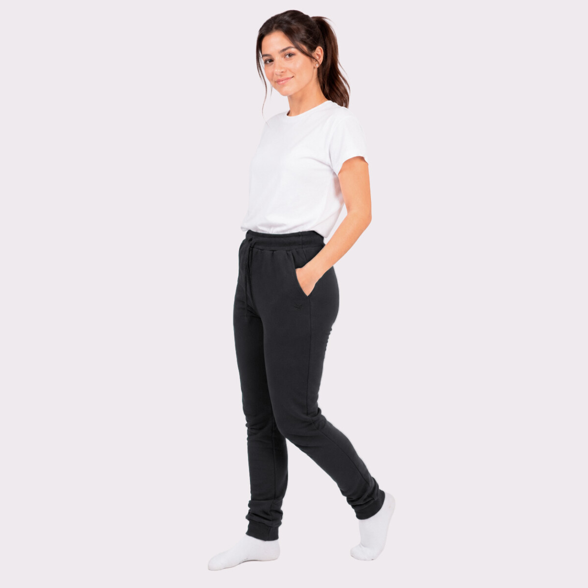 PANTALÓN BABUCHA ADULTO UNISSEX - NEGRO 