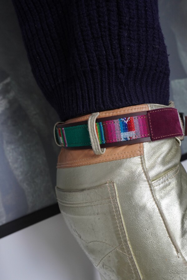 Handcrafted Belt Violeta