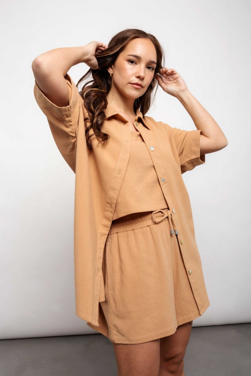 Camisa Niki - Beige 